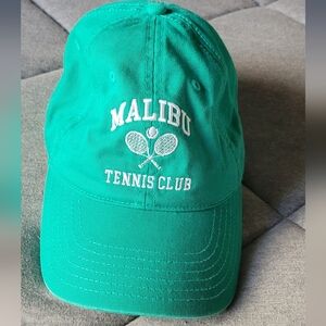 Green Malibu Tennis Club Cap